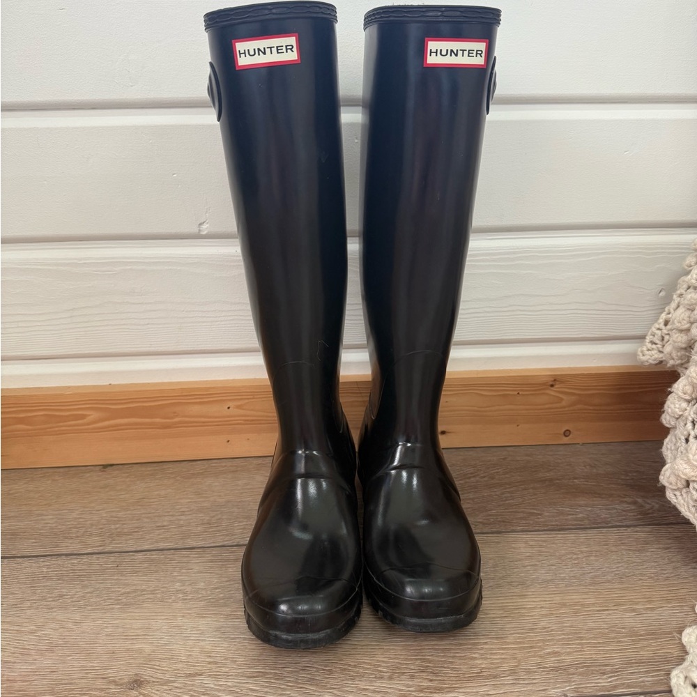 Hunter tall Waterproof rain boots
